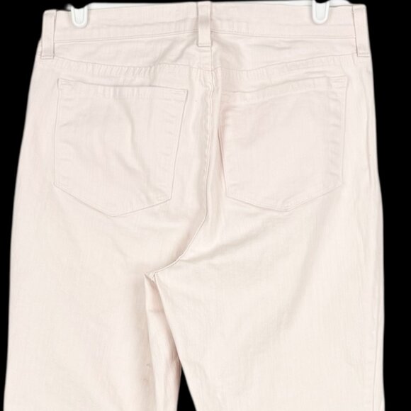 Not Your Daughters Jeans Women's Bootcut Stretch Light Pink Denim Jeans Size 6 - Picture 4 of 10